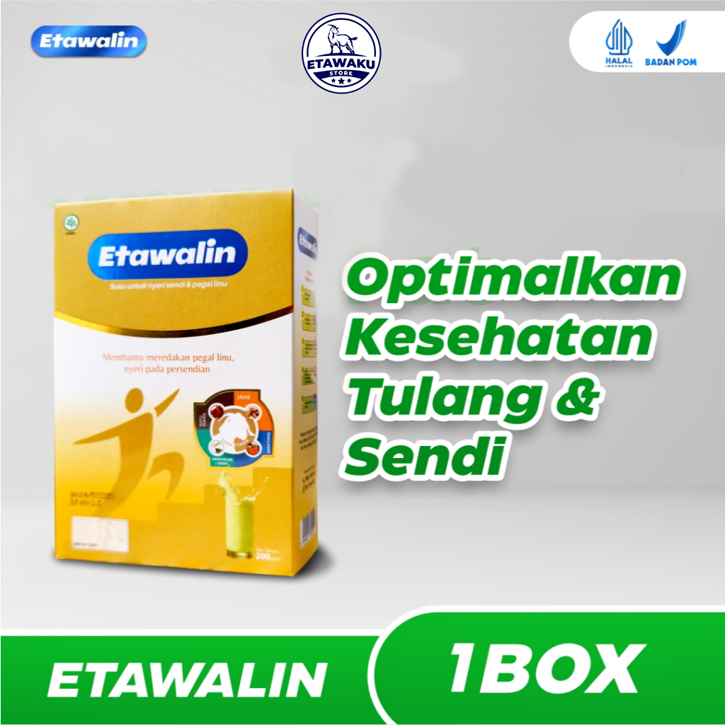 

Etawalin : Raih Kesehatan Tulang Terbaik dengan Susu Kambing Etawa Isi 200 Gram Etawaku Store Surabaya