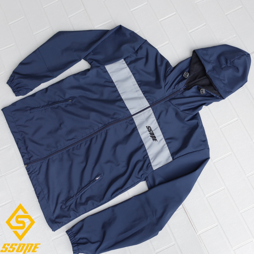 jaket parasut/ jaket olahraga pria wanita jaket murah jaket kombinasi terbaru