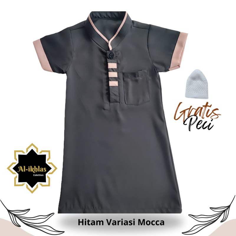 Jubah bayi gamis bayi lengan pendek jubah bayi anak laki laki