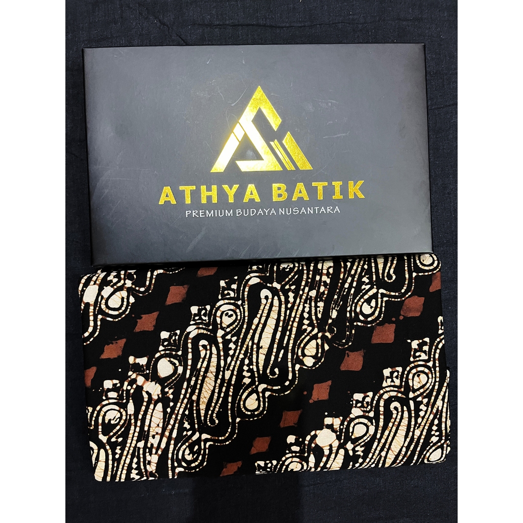 Kain batik cap sogan katun premium motif terbaru 08 pekalongan, kain batik meteran soganan premium