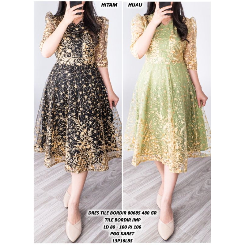 dres tile bordir 80865