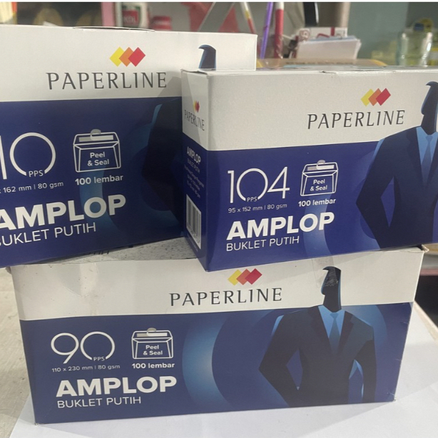 

Paperline Amplop Buket Putih - 100Pcs