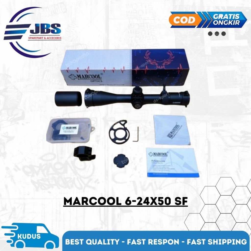 TELESKOPE MARCOOL 6-24X50 SF