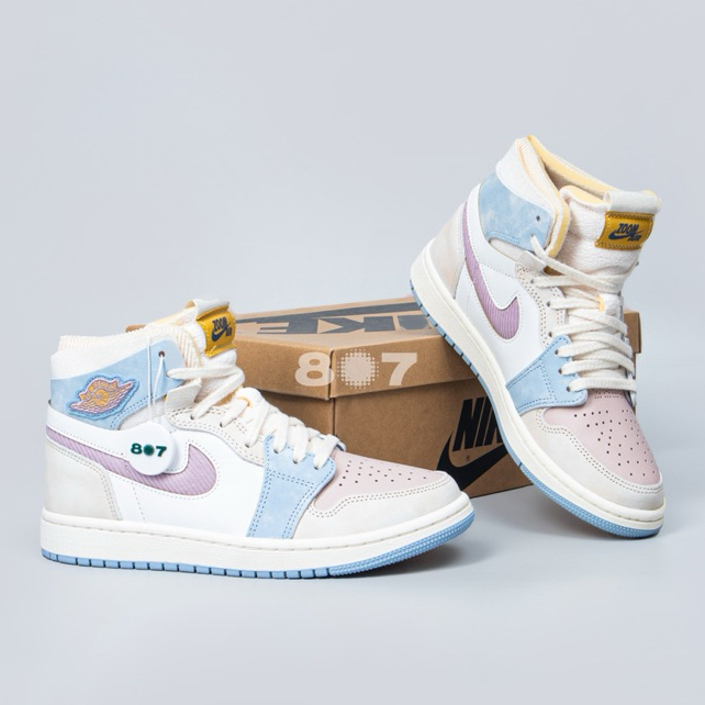 Asli & Ready Air Jordan 1 High Zoom Pink Oxford