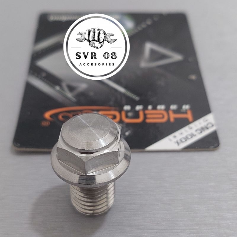 Baut Probolt pembuangan tap oli mesin bawah mio nouvo soul beat scoopy vario 125/150 original Heng T