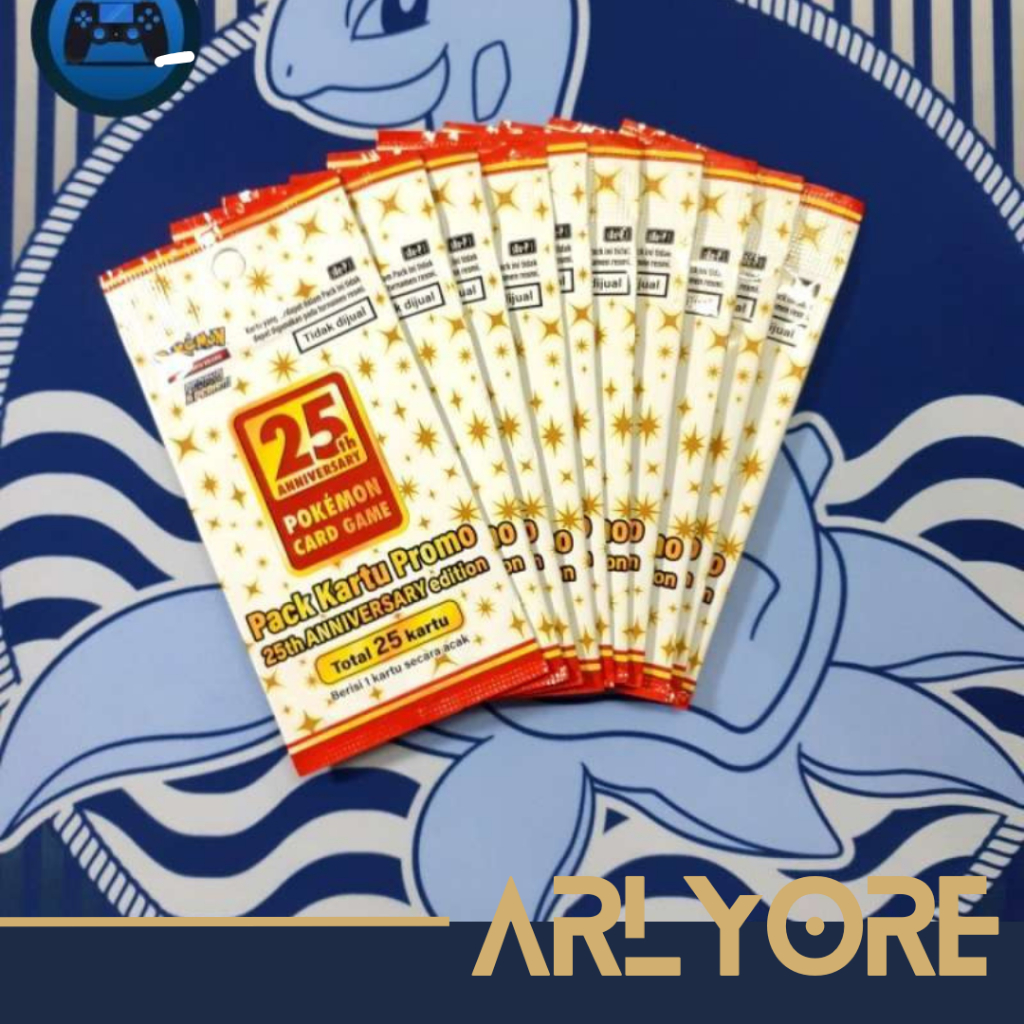 Promo Pack 25th Anniversary Pokemon TCG Indonesia