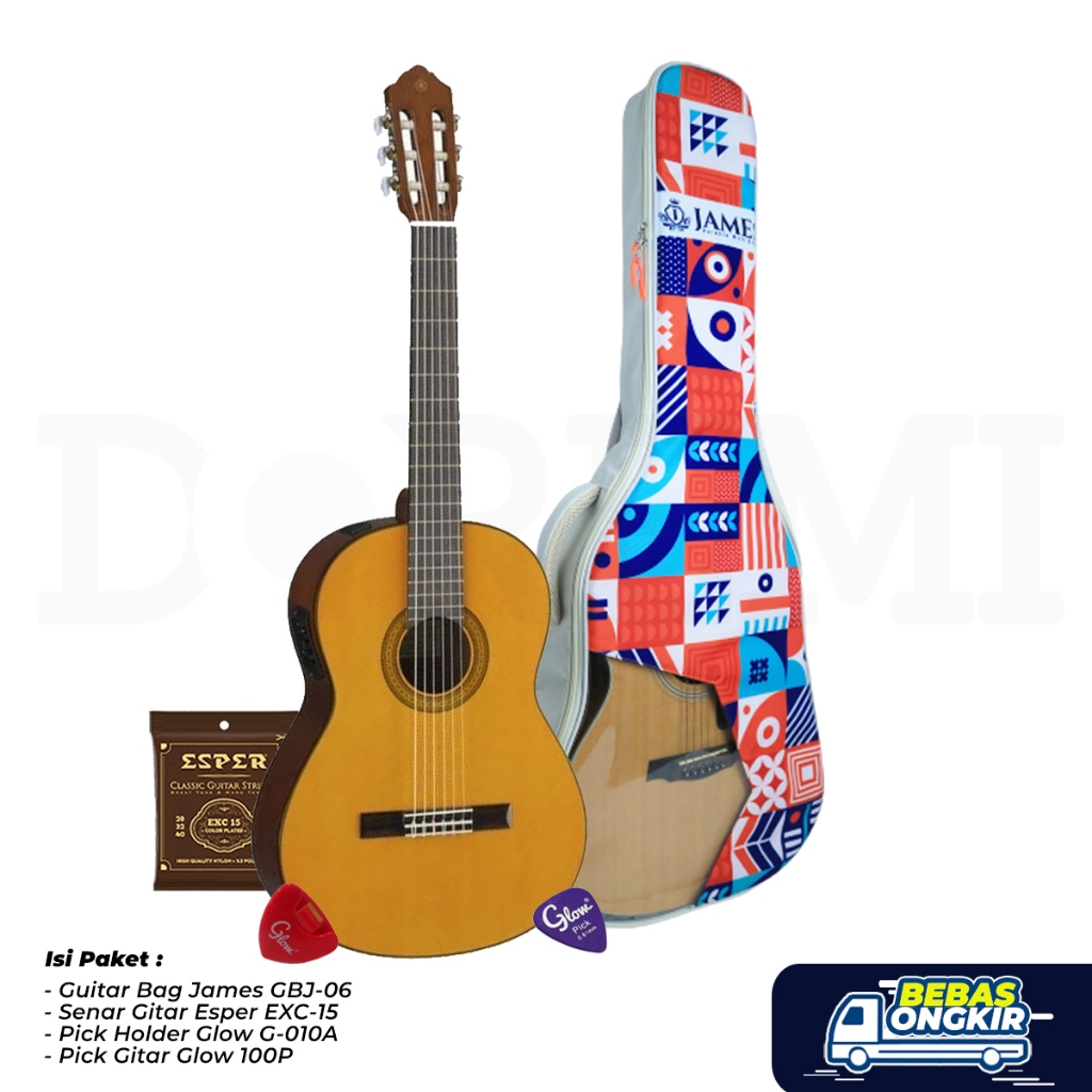 Paket Trendy Yamaha Classic Guitar CGX102 / CGX-102 / CGX 102