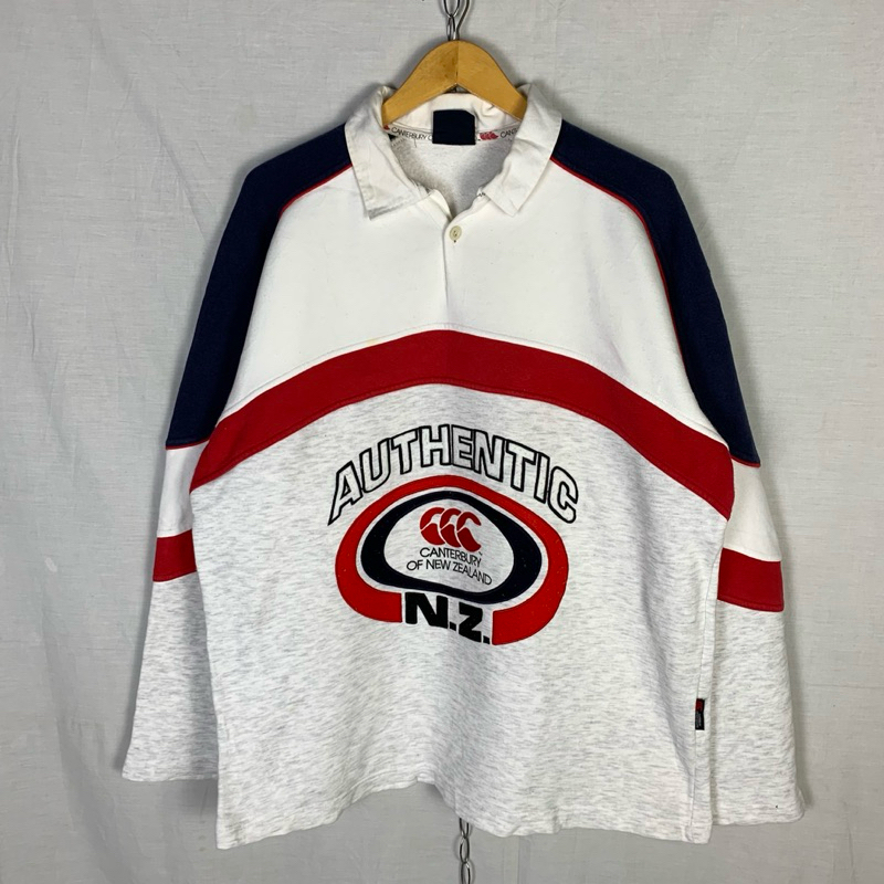 vintage canterburry new zealand rugby shirt sweater