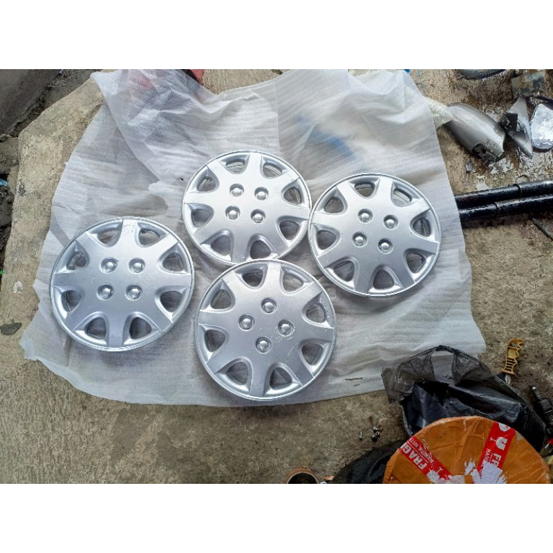 Wheeldop Dop Velg Toyota Starlet Kapsul Ep 80 Starkap Original Seken 4 Biji