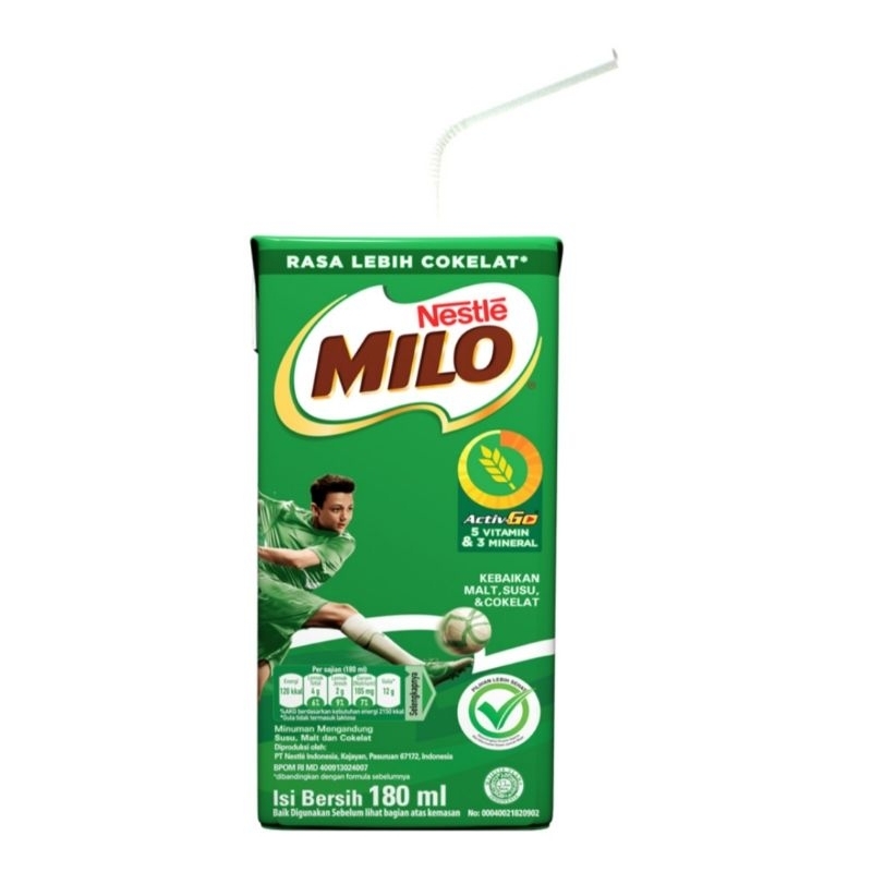 

MILO Activ-Go Cokelat UHT 180ml