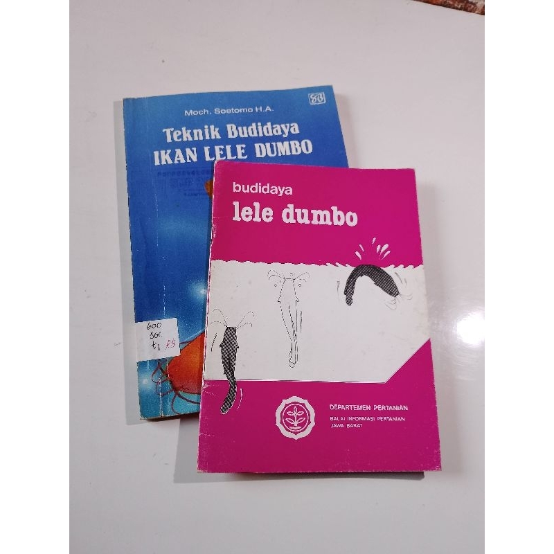 PAKET  BUKU BUDIDAYA LELE DUMBO