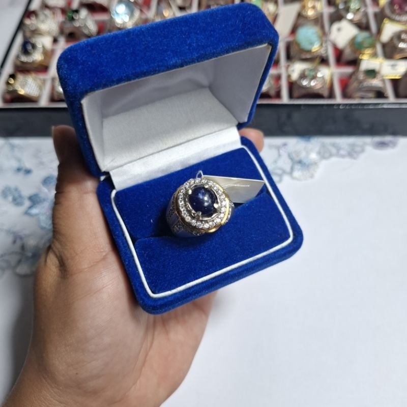 Natural star Blue sapphire