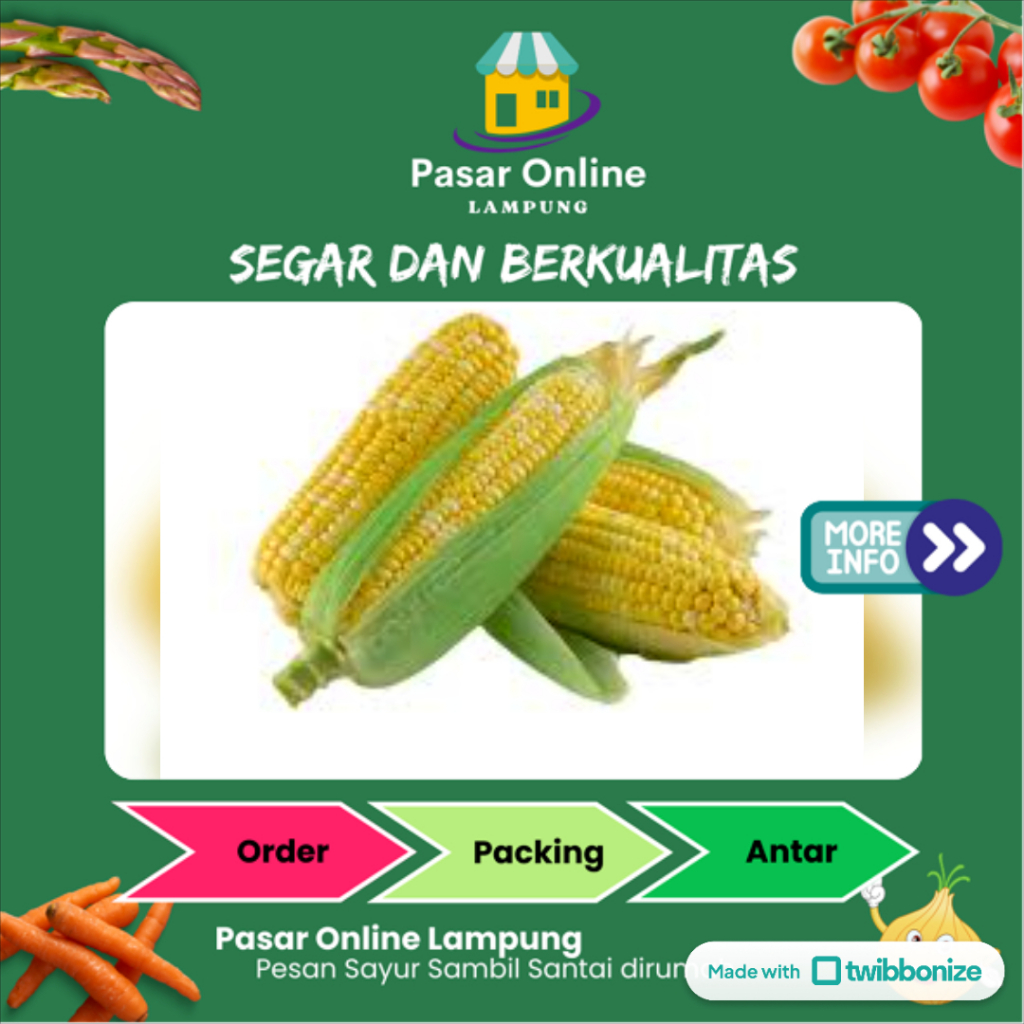 

Jagung Manis Segar - Pasar Online Lampung