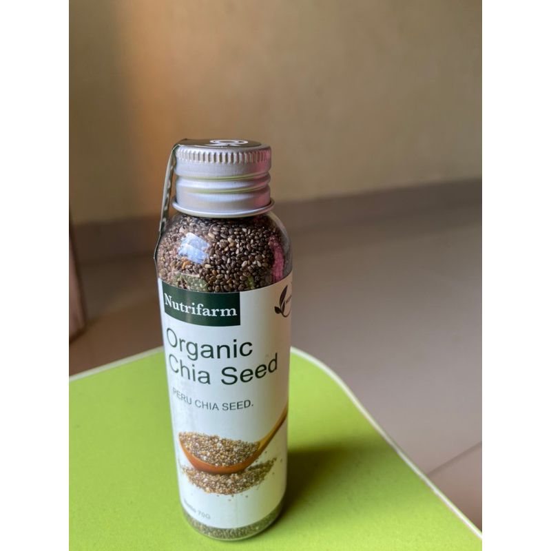 

CHIA SEED KEMASAN 70g / CHIA SEED ORGANIC / CHIA SEED UNTUK DIET / CHIA SEED DIET / COD CHIA SEED / CHIA SEED ORIGINAL / CHIA SEED NUTRIFARM