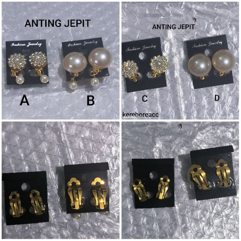 ANTING JEPIT GIWANG PENGANTIN DAN HIJAB