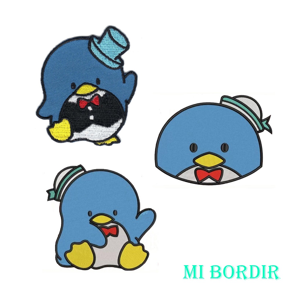 Patch / Emblem Bordir Tuxedo Sam