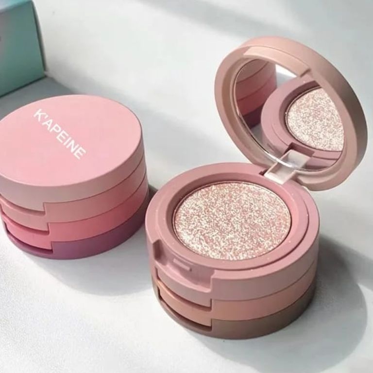 New Product KAPEINE Eyeshadow 3 layer blusher Highlighter Eyeshadow dz KA4