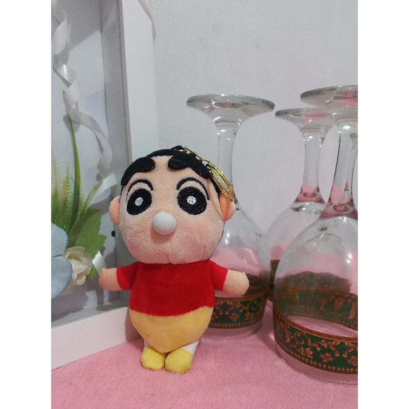Gantungan Kunci Sinchan/Ganci Boneka Sinchan Tiup/Keychain Sinchan