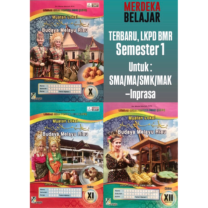 LKS/LKPD BMR INPRASA SEMESTER 1 Kelas 10, 11, 12 | LKS Pindai Barcode Kurikulum Merdeka Belajar | LE