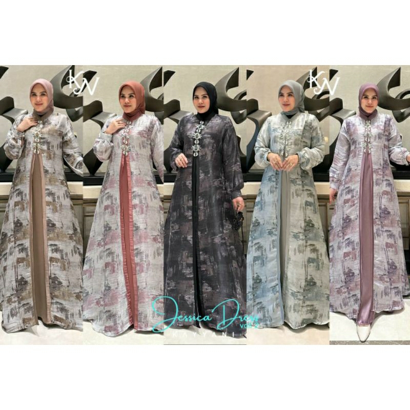 DRESS MUSLIM MEWAH/ DRESS MUSLIM ORIGINAL/ BAJU MUSLIM MEWAH/ BAJU MUSLIM ORIGINAL