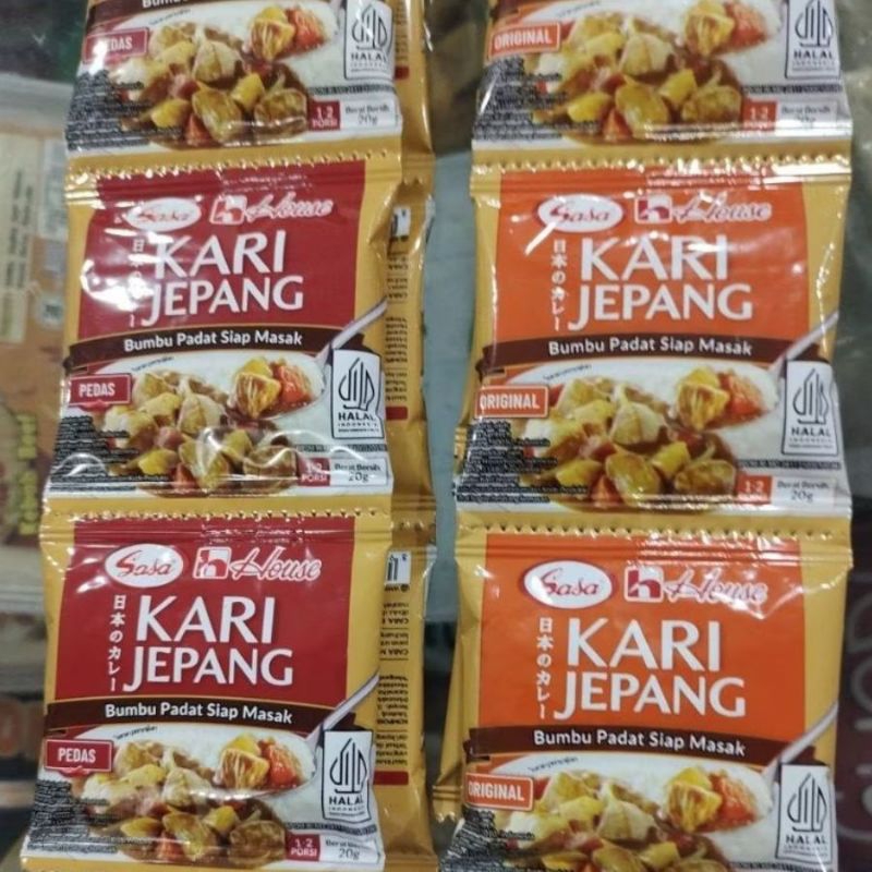 

(Per Renceng) Sasa House Kari Jepang Bumbu Padat Siap Masak