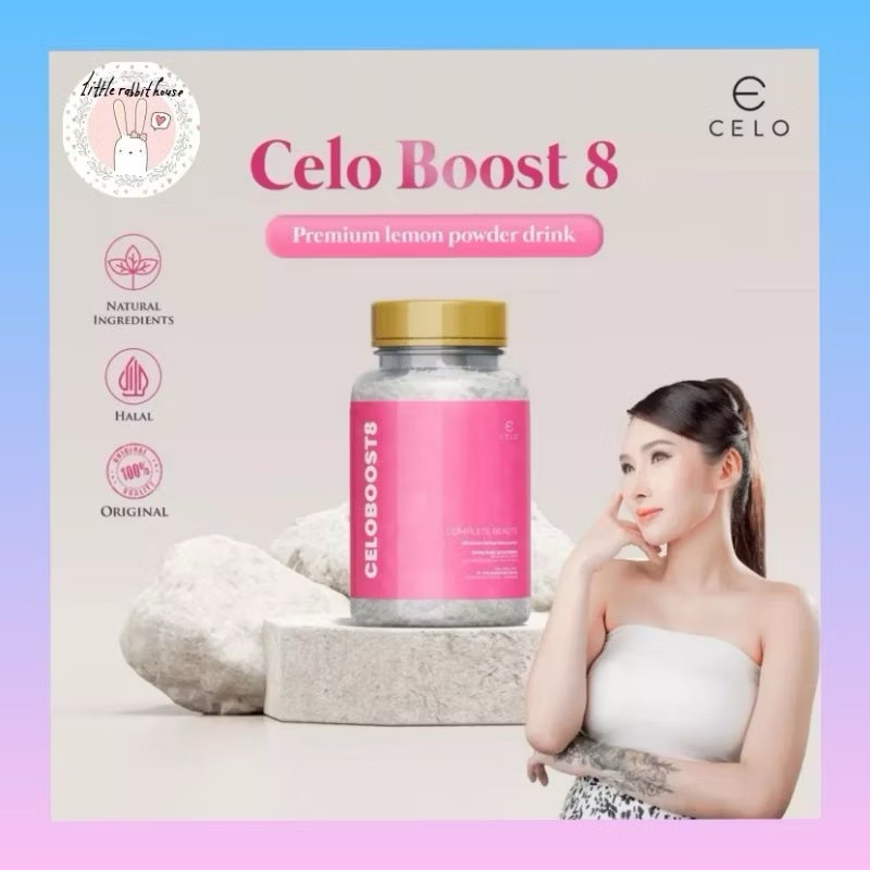 CELO BEAUTE GLOW BOOST8 WHITENING BOOSTER BPOM READY STOCK