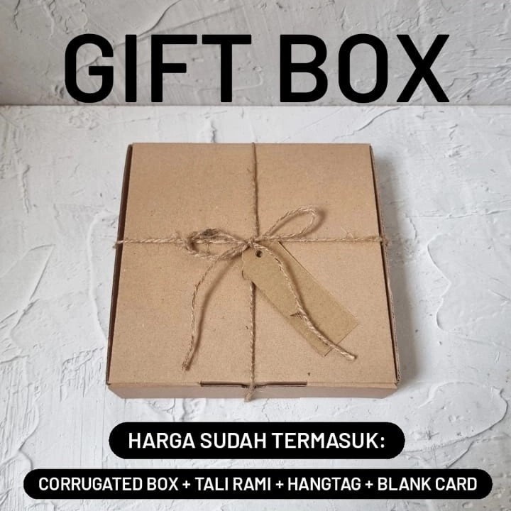 

Kotak Kado Box Hampers Gift Away Cokelat Polos Ukuran 29 x 18 x 6.5cm
