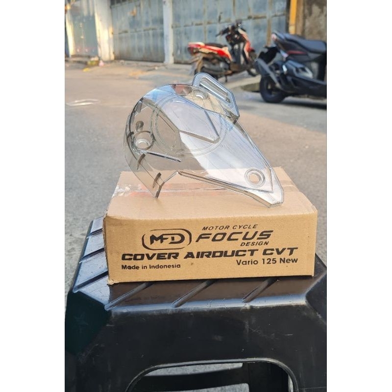 COVER AIRDUCT CVT TRANSPARAN VARIO 125/150 2017-2024