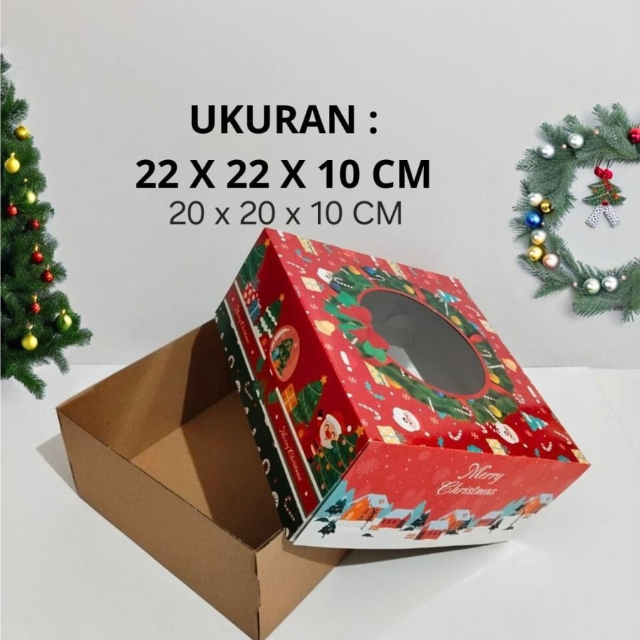 

Box X'mas Corrugated Tinggi 10 Cm