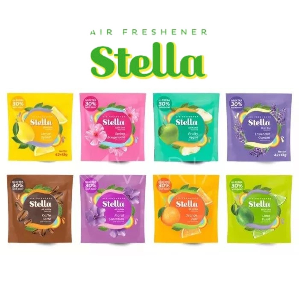 STELLA GANTUNG 42+13GR - STELLA PEWANGI RUANGAN - STELLA PENGHARUM RUANGAN