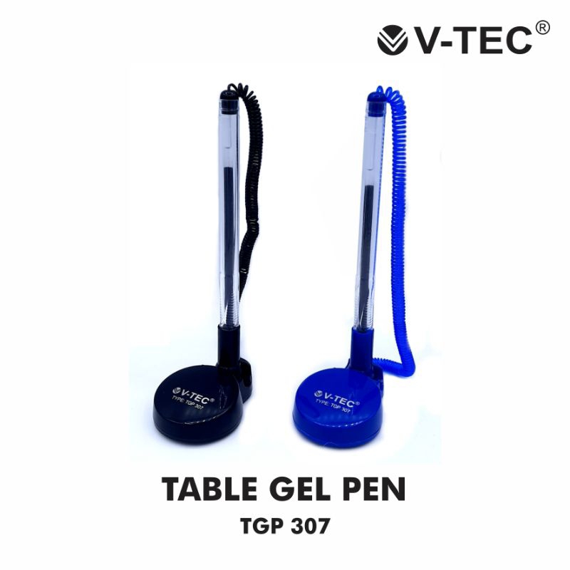 

V-TEC Table Gel Pen Type TGP 307 (Tinta Hitam)