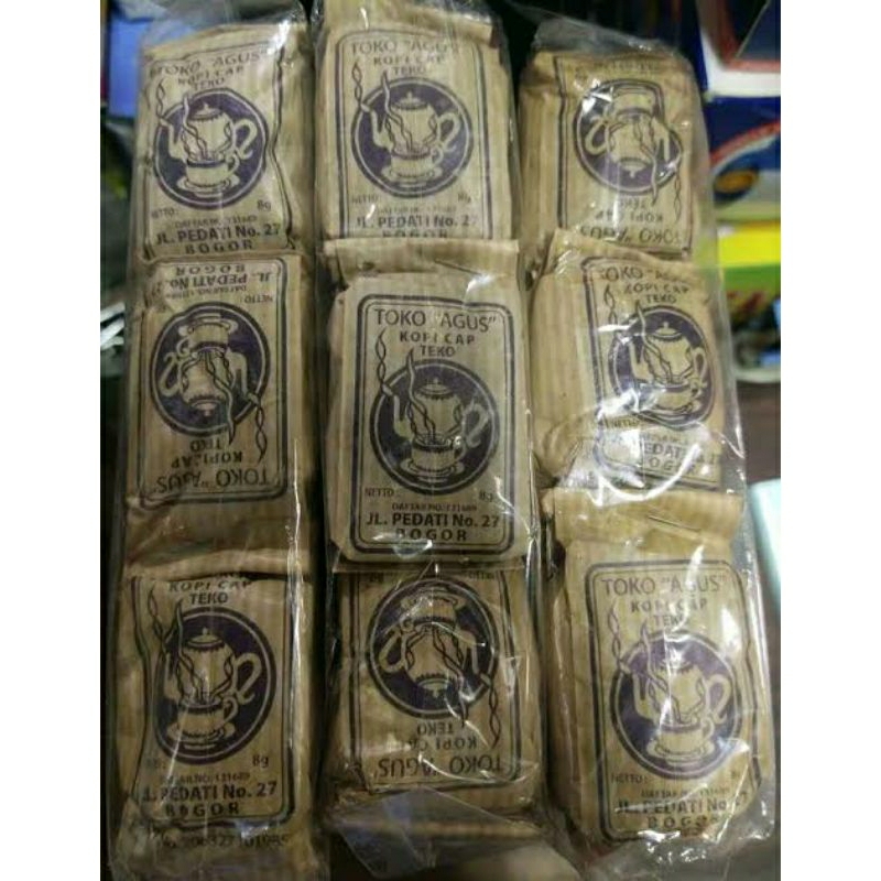 

KOPI CAO TEKO KEMASAN KERTAS (30pcs)