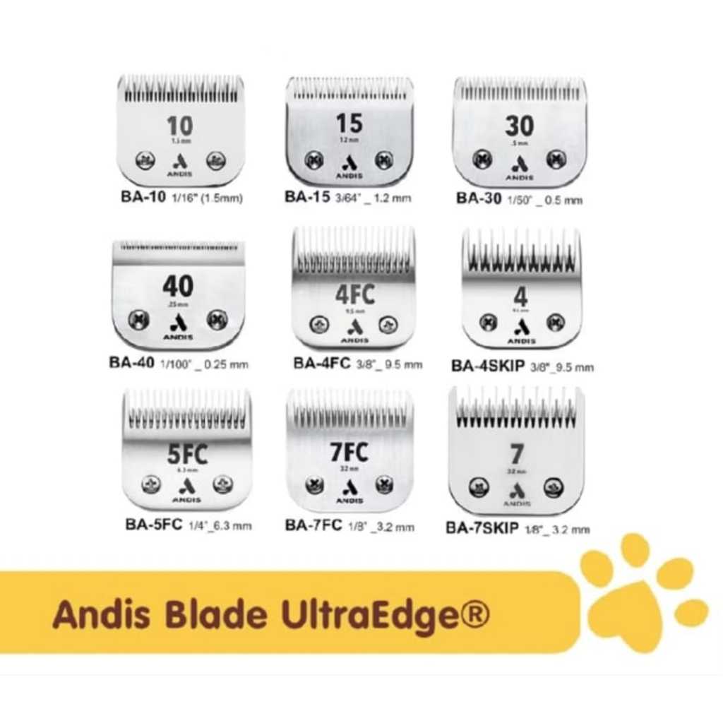 Andis Blade UltraEdge - Blade Clipper AGC2 - Replacement Blade