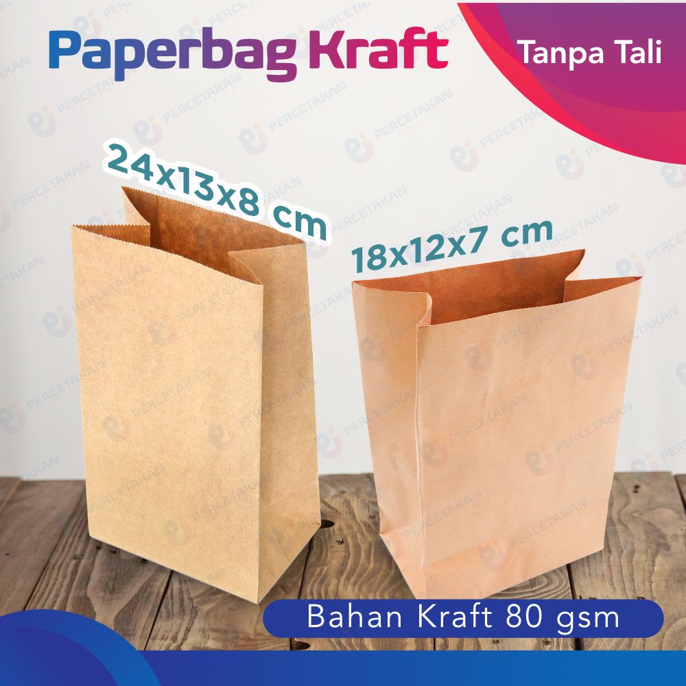 

Paper Bag Polos kraft | kantong kertas| goodie bag kertas Murah | Tas Kertas Kecil Mini Souvenir | Kado Makanan Kue
