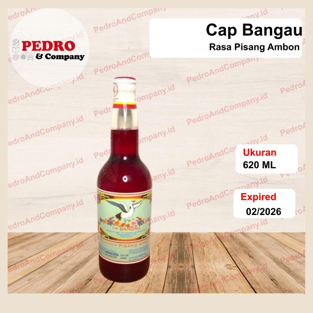 

Sirup cap bangau rasa PISANG AMBON 620 ml - syrup berperisa merah