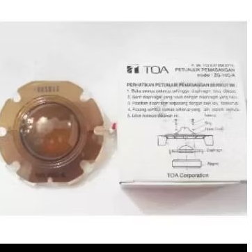 Spul TOA ZG 10C A SPULL CORONG HORN SPEAKER TOA SPUL 10CA DIAPHRAGM 10 CA