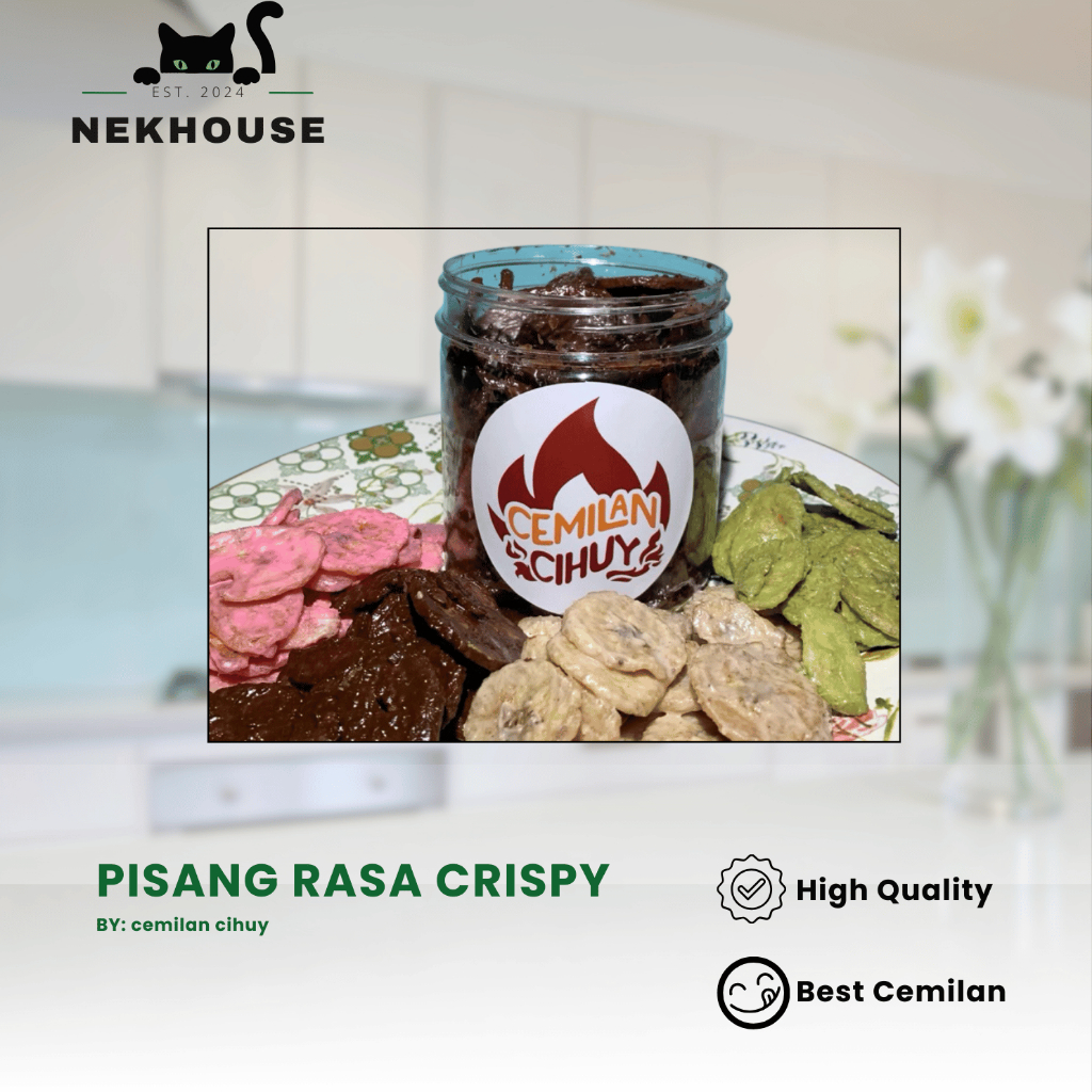 

KERIPIK PISANG TIRAMISU KRIPIK PISANG COKELAT PISANG KEPOK 200gram