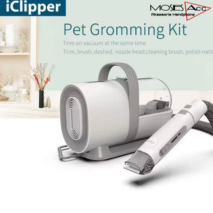 iClipper pet grooming kit 7in1 adalah alat yang sempurna untuk menjaga kebersihan dan kerapihan hewa