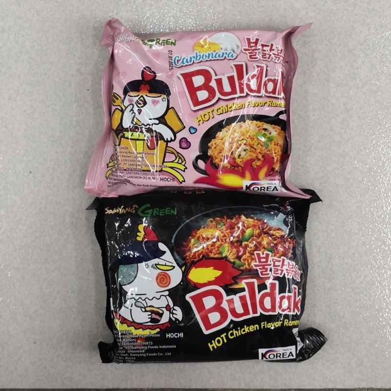 

Samyang Mie Gorebg Pedas Ayam/Ayam Carbonara 140 gr