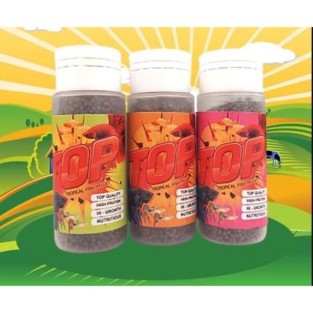 TOP - Makanan Ikan Pellet Ikan Cupang Molly Guppy Platty Udang Hias TOP TERMURAH