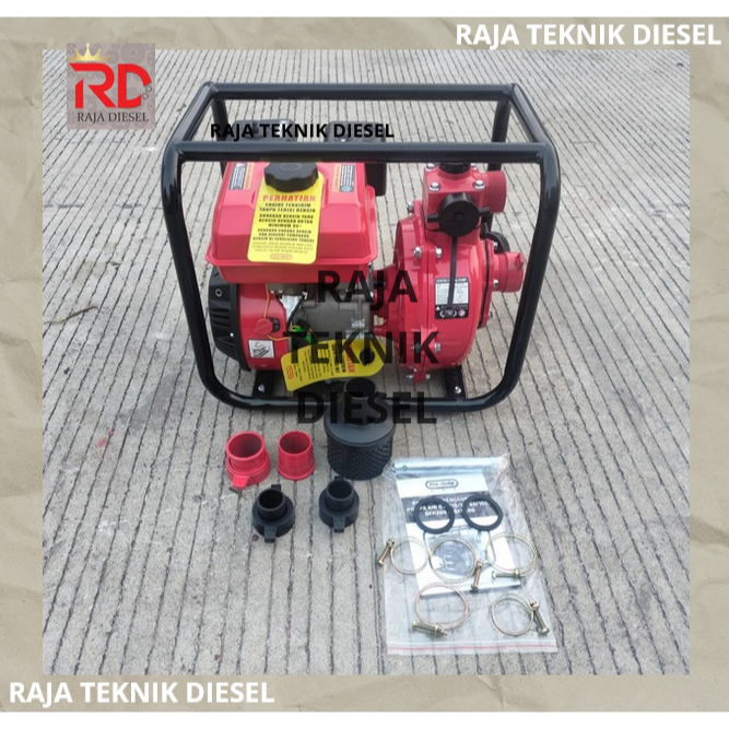 Proquip Pompa Pemadam Kebakaran 2 Inch QFP 200 Gasoline Waterpump Alkon QFP200 ORIGINAL TERBAIK