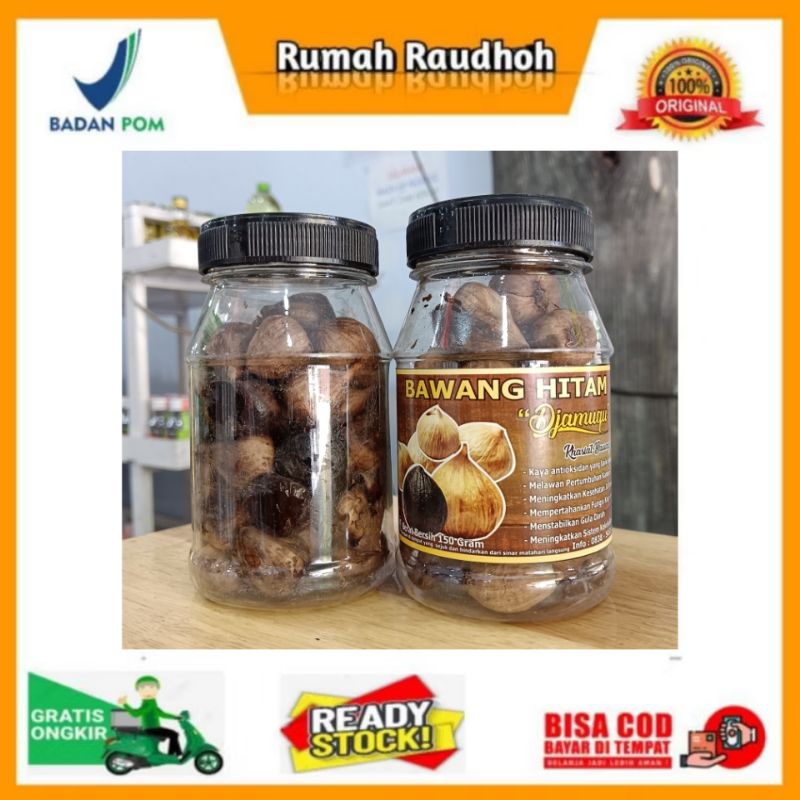 

BLACK GARLIC 150 GRAM | BAWANG HITAM TUNGGAL DJAMUQU - HERBAL ALAMI PENINGKAT DATA TAHAN TUBUH, ATASI STROKE, SERANGAN JANTUNG, KOLESTEROL