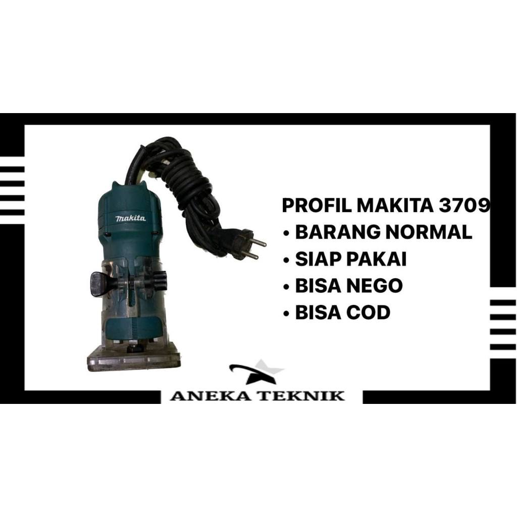 Makita 3709 Mesin Profil Router  Kayu - Router Trimmer Makita 3709