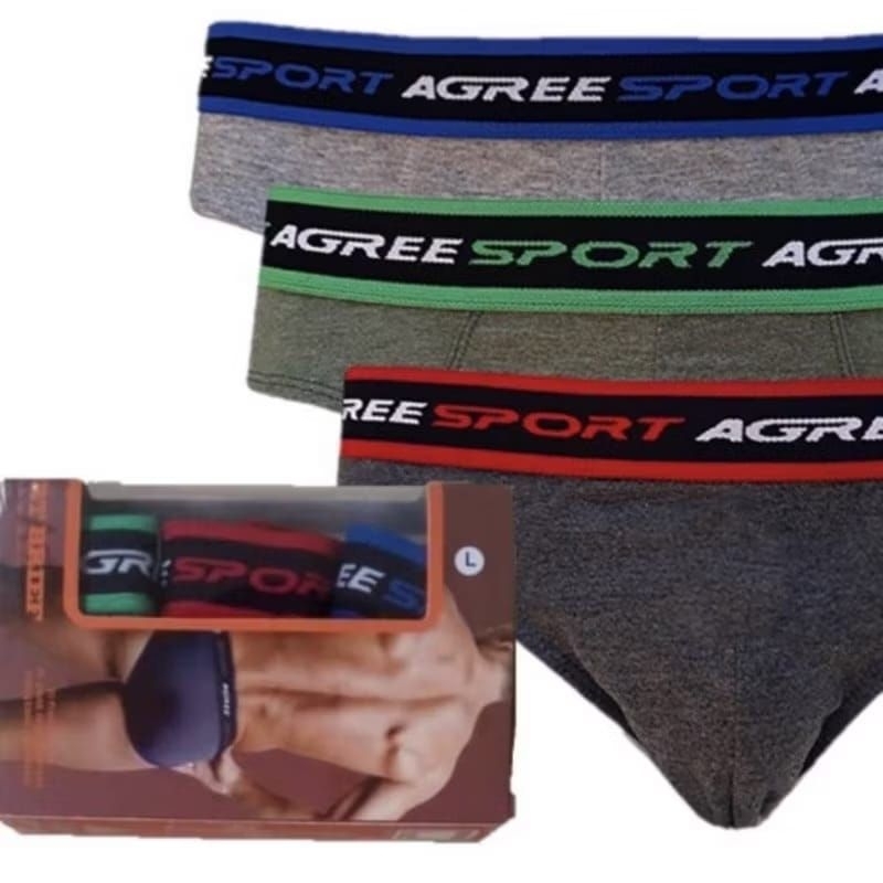 ( 1ktk ) Celana Dalam Pria Agree Sport 2311 M - XXL