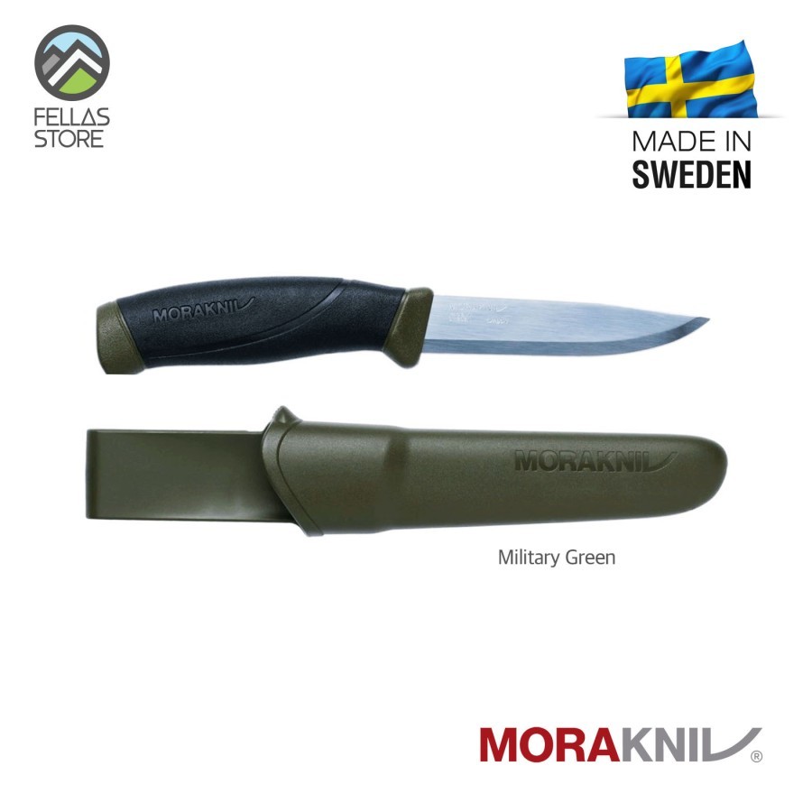 Morakniv - Companion Carbon (C) Military Green