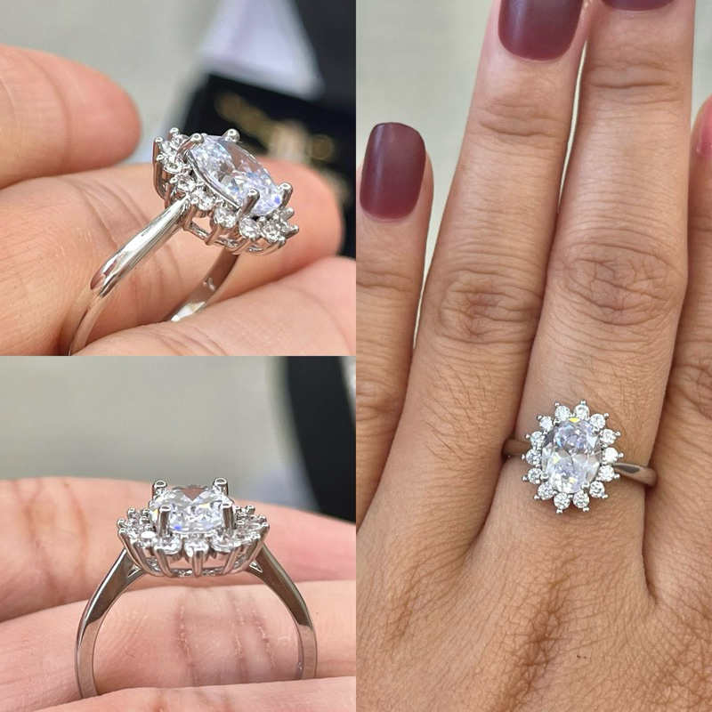 Cincin Wanita Moissanite