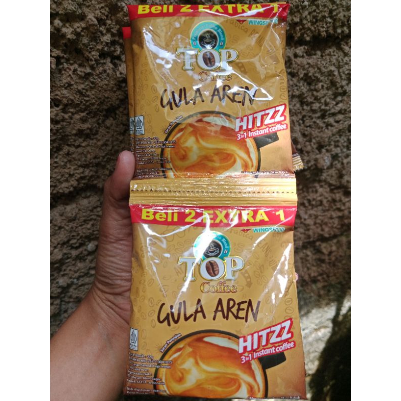 

TOP COFFEE GULA AREN RENCENG ISI 15PCS