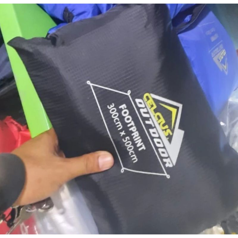 Footprint Alas Tenda Quechua Arpenaz 4.2 size 300x500cm Full Seam Seal