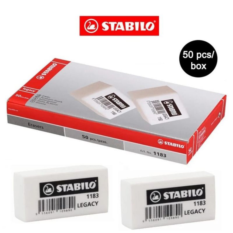 

Penghapus stabilo Exam ( 1pack - 12 pcs )