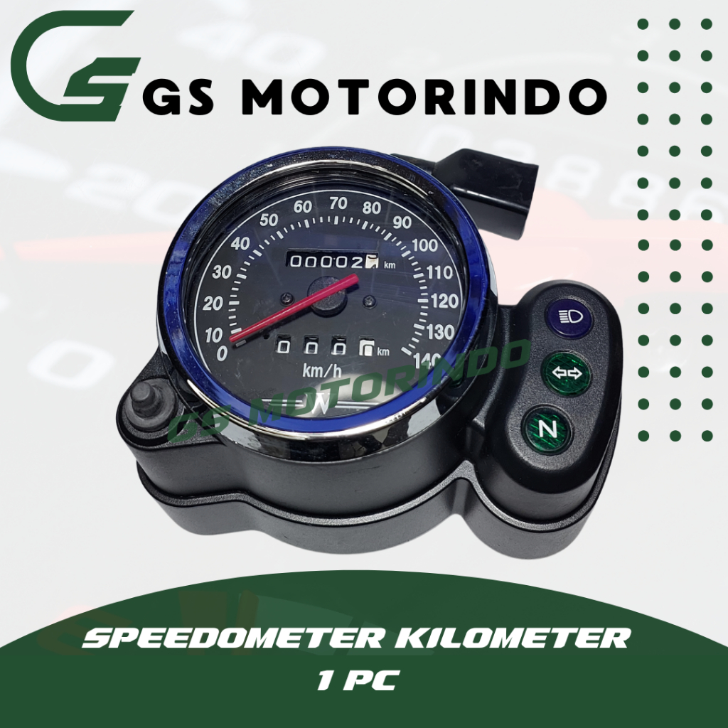 kilometer speedometer spidometer km kawasaki W175 W 175 ORIGINAL GS MOTORINDO.
